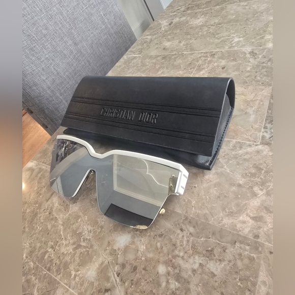 Christian Dior -Diorclub White Sunglasses - Picture 4 of 7